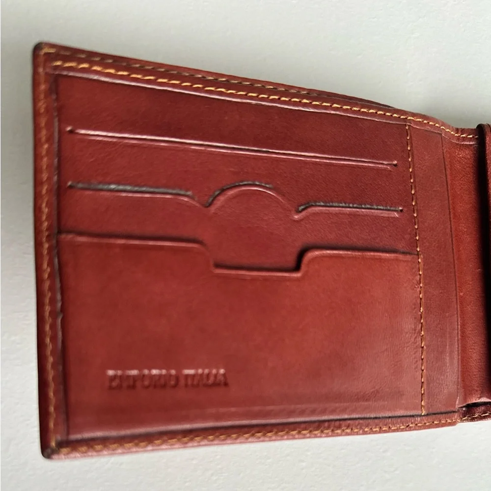 Emporium Italy Genuine leather wallet for man, Honey Brown colour